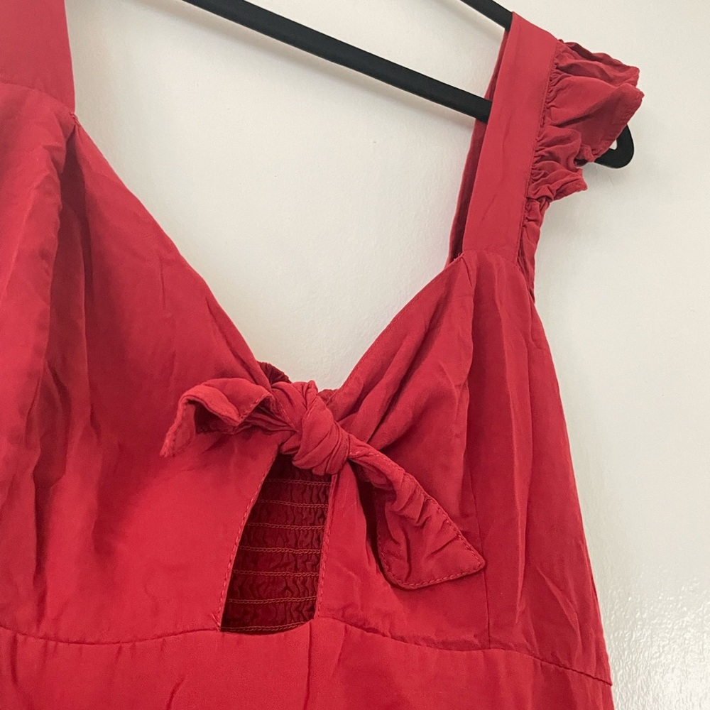 L*space red jumpsuit